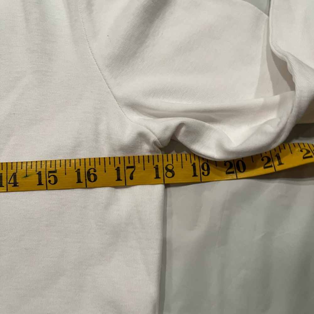 Karen Scott Petite white shirt. Size petite large - Picture 13 of 15